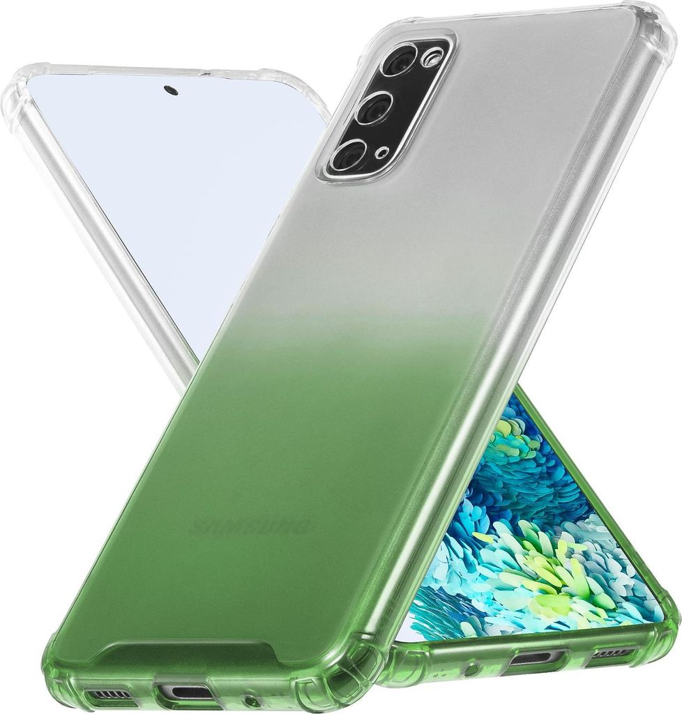 Farbverlauf Hülle für Samsung Galaxy S20 Schutzhülle Handy Case Kamera Schutz Cover