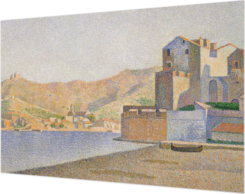 Wandtapete - Dekorative Tapete für Wohnzimmer- Tapetenfolie für Wanddekoration - 104x70 cm - Sommerhafen