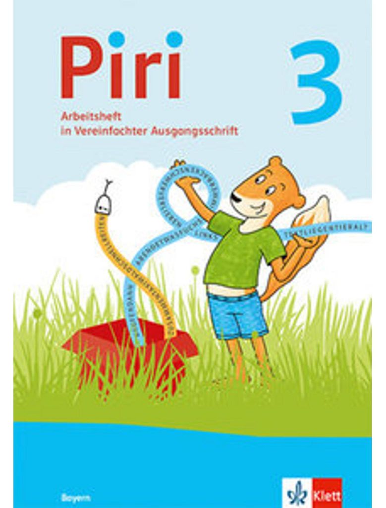 Piri 3. Arbeitsheft in Vereinfachter Ausgangsschrift Klasse Image du produit 