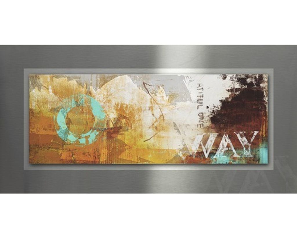 Metallbild Way 100x50 cm