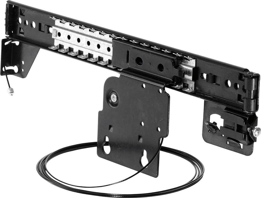 ACCURIDE 1432 Beschlägegarnitur, Länge 710 mm, Stahl schwarz chromatiert