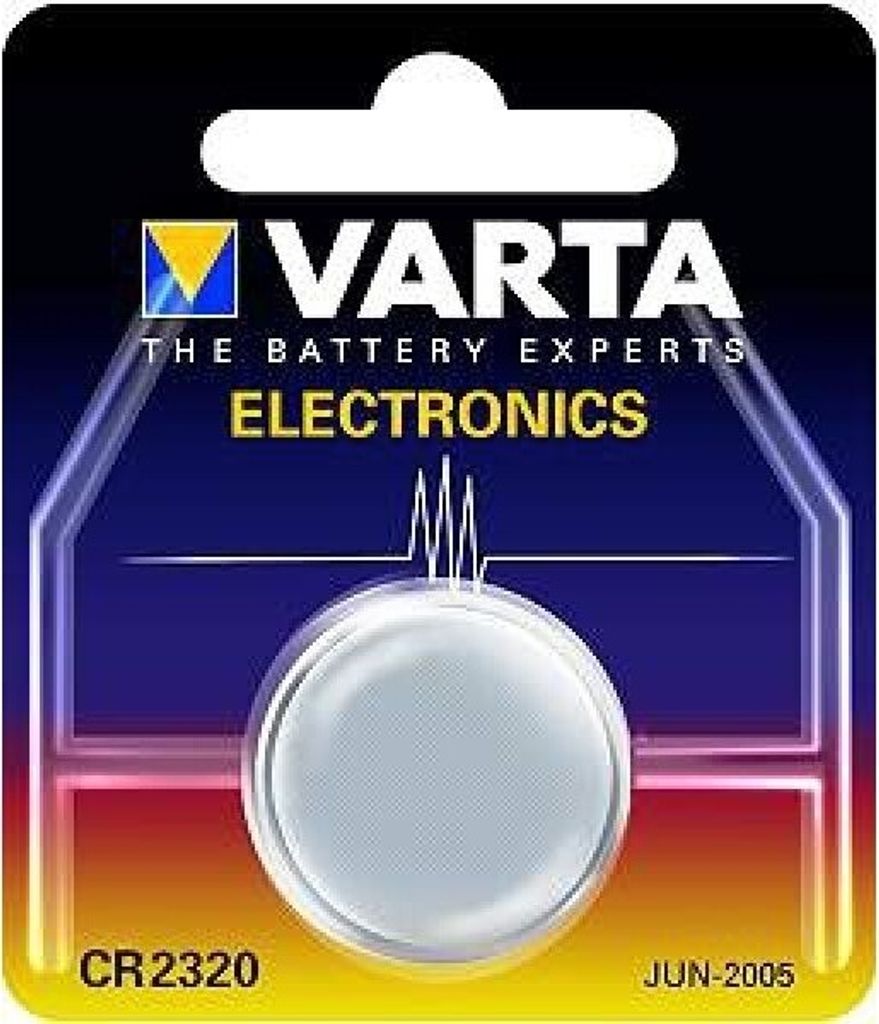 Varta Batterie Lithium Knopfzelle CR2320 3V Blister (1-Pack) 06320 101 401