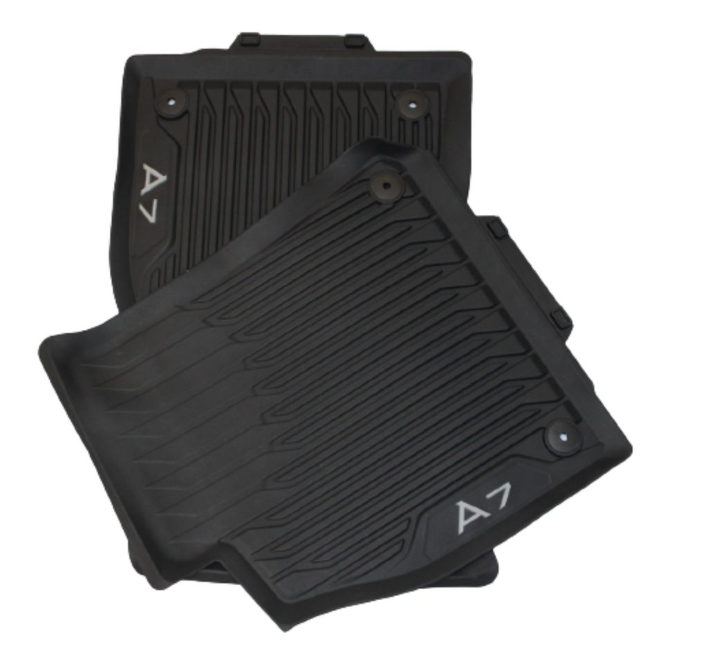 Original Audi A7 4K 2020-2026 Allwetterfußmatten Produktbild 