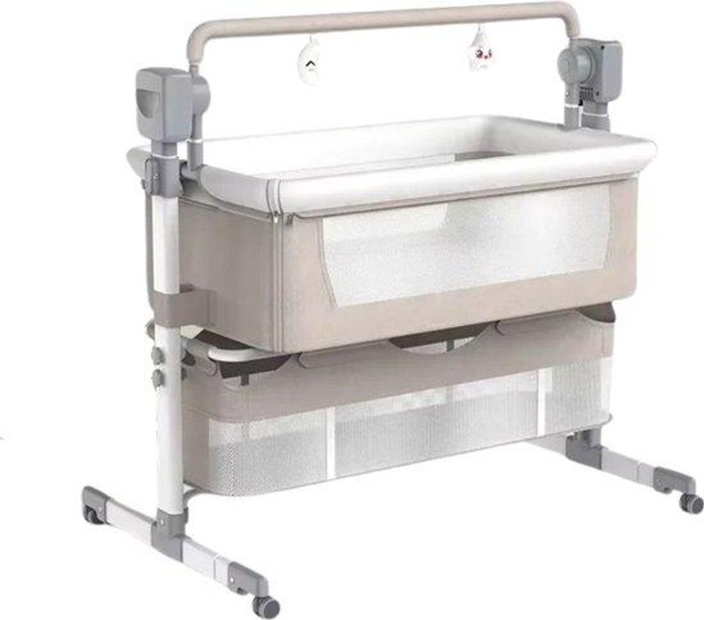 Elektrisches Schaukelpaket Babybett mit Moskitonetz Produktbild 