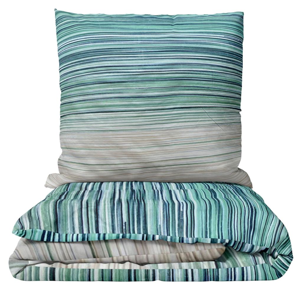 Renforce Bettwäsche Set 240x220 cm und Kissen 80x80 cm in Produktbild 