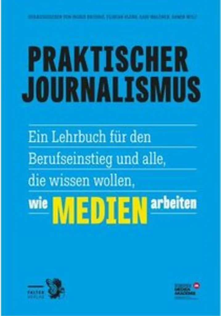 Livre Praktischer Journalismus pour contrer les infox et fake news