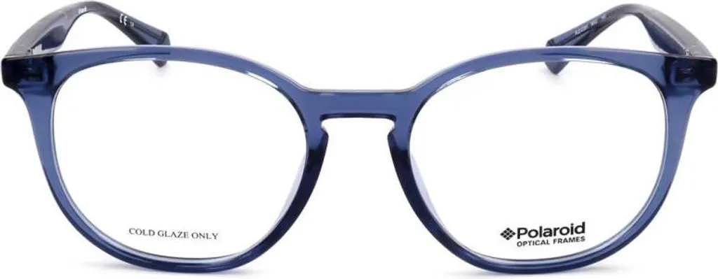 Polaroid PLD D381 MVU 51 : Lunettes Légères et Robustes en Acétate Bleu