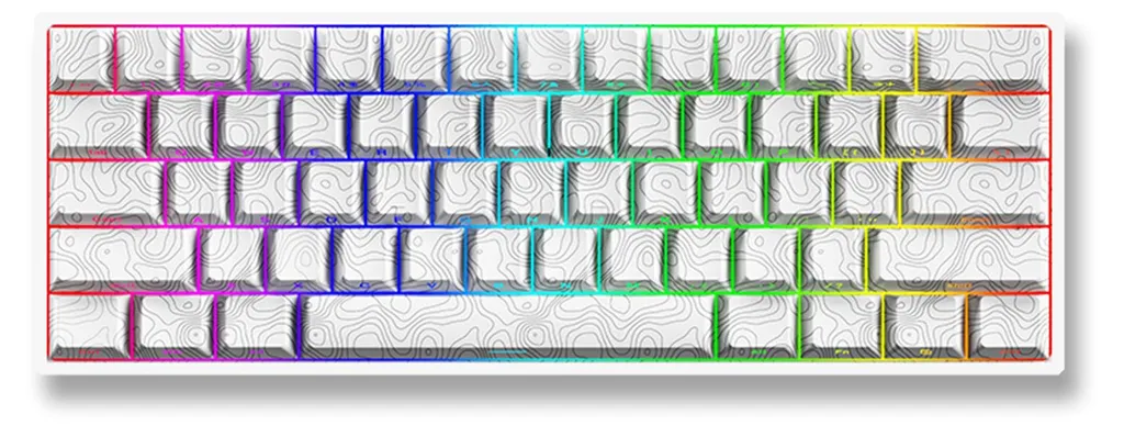 Clavier mécanique compact pour PC et PC portable, idéal gaming et bureau