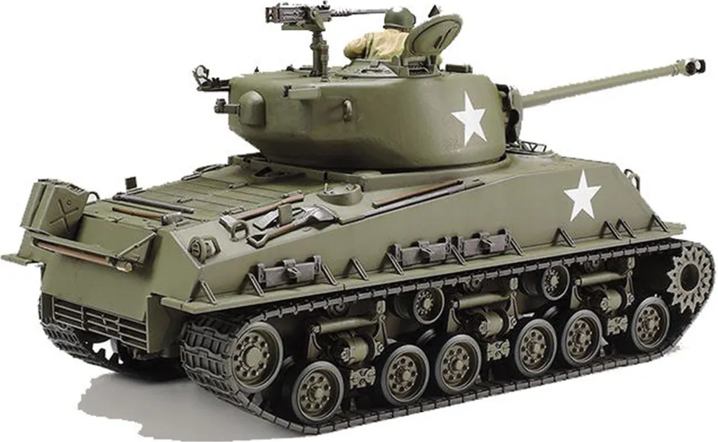 Kit Maquette Sherman M4A3E8 1:35 Tamiya Montage Facile et Haute Fidélité