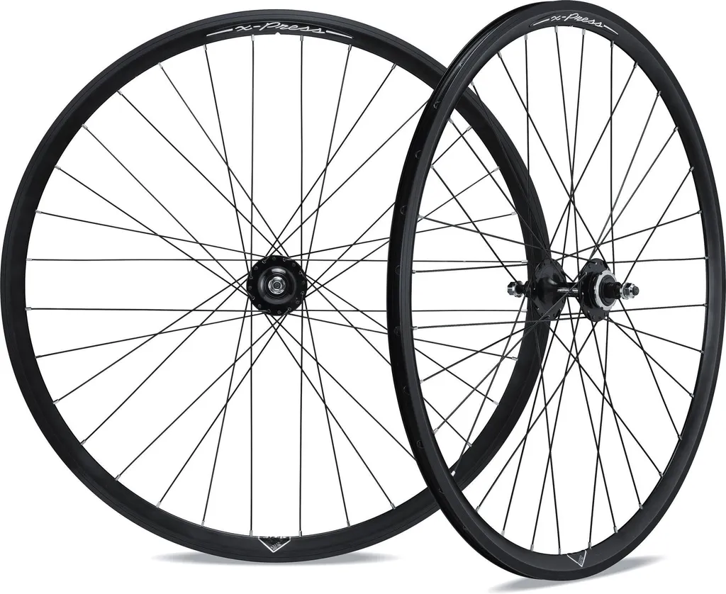 Paire de Roues Miche X Press TS Black Hub Rigide et Durable en Alu
