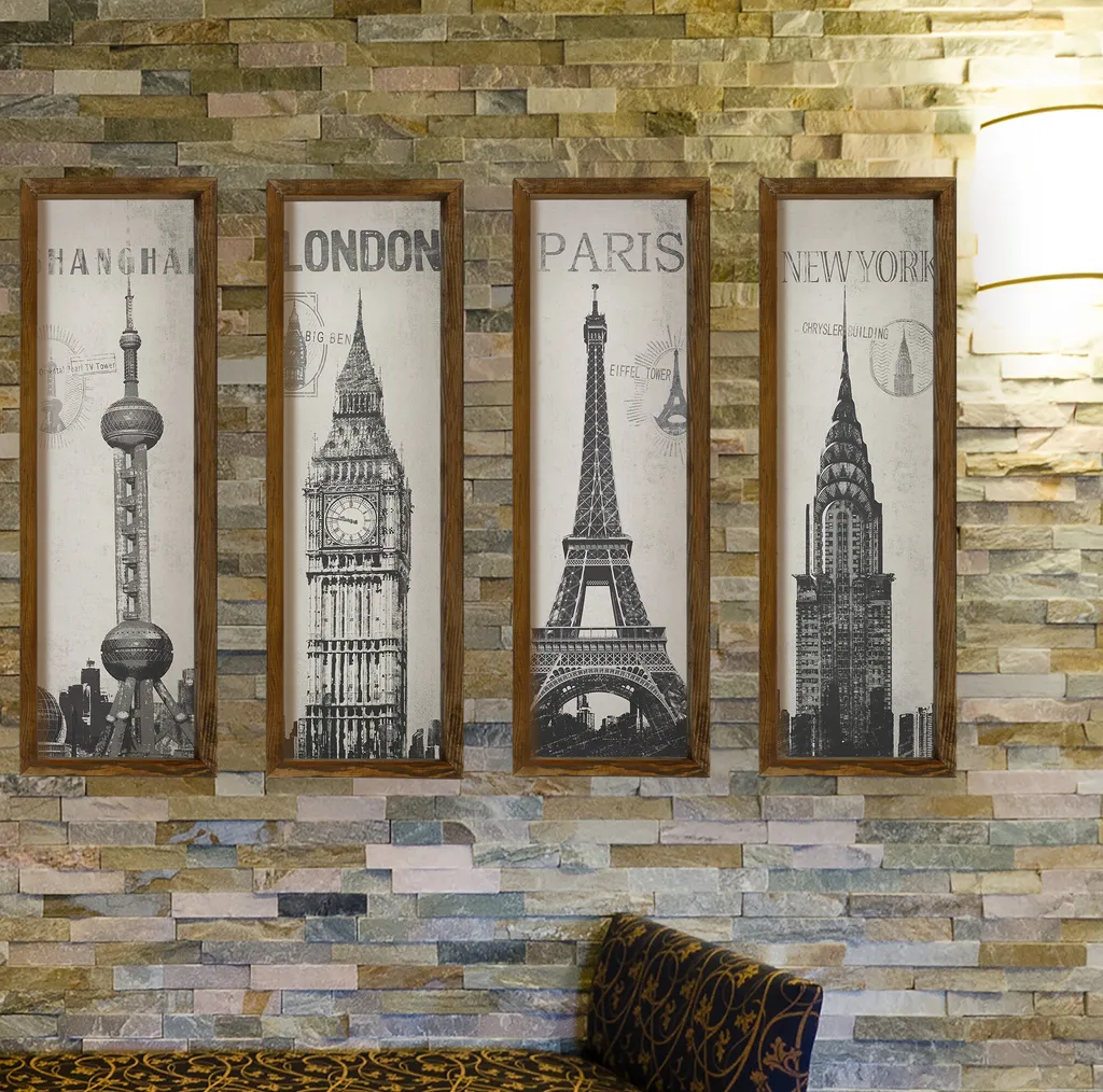 Wallity Almıla EVL1387 Marrone: Il Quadro su Tela MDF che Fa Tendenza
