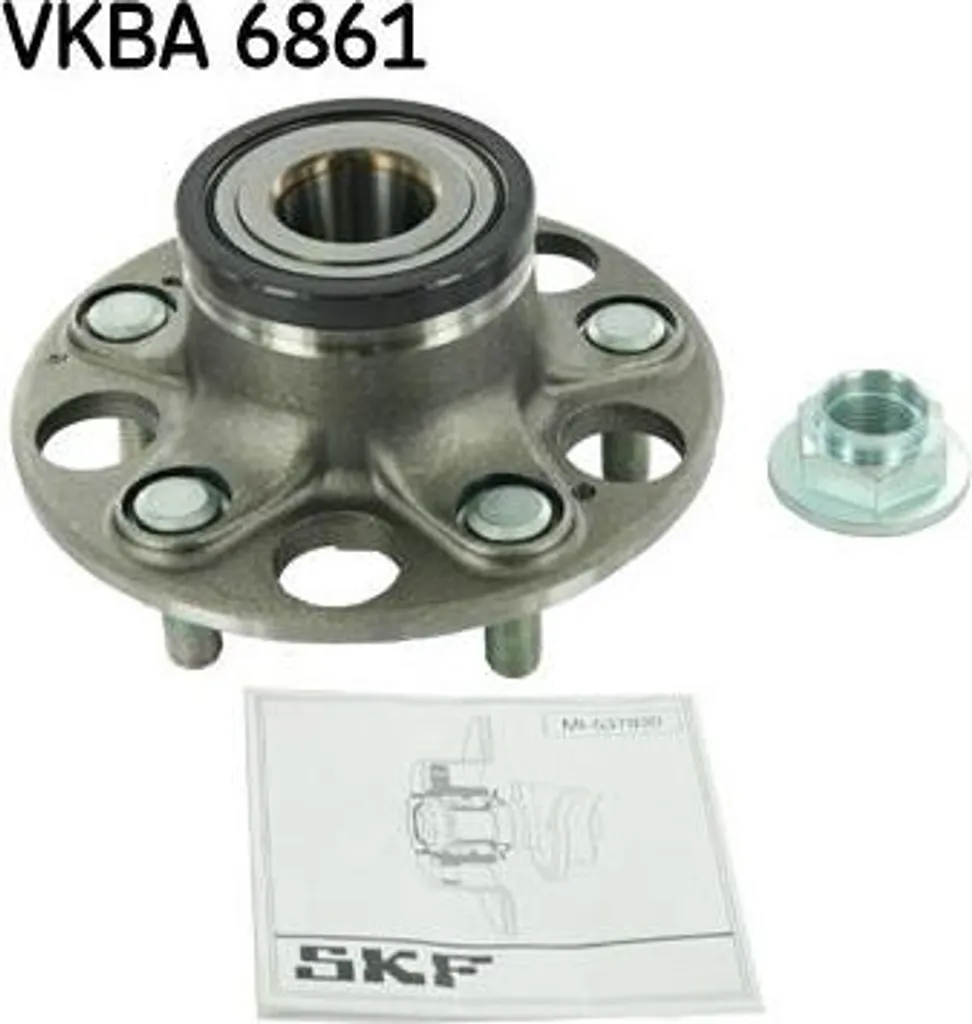 Roulement de Roue SKF VKBA 6861 : Confort et Sécurité pour Honda FR-V