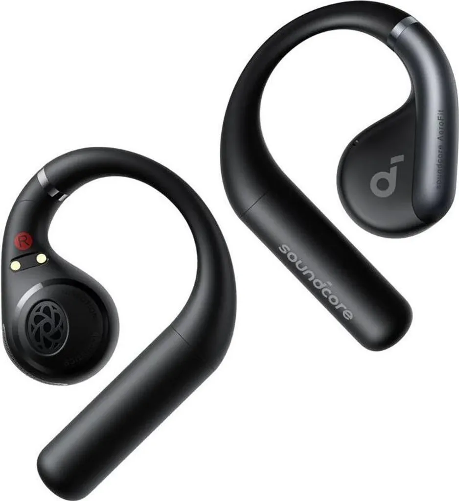 Soundcore AeroFit Écouteurs à Conduction Aérienne Ouverts Noirs
