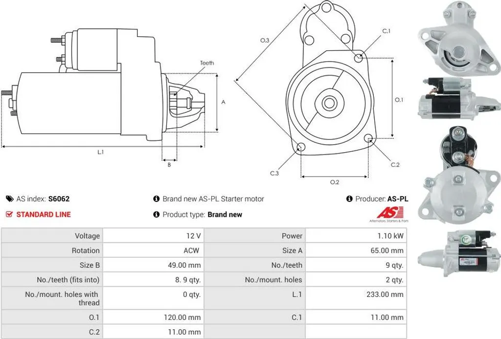Composant de Filtration Forester 2.0 Turbo S et Baja 2.5 Premium