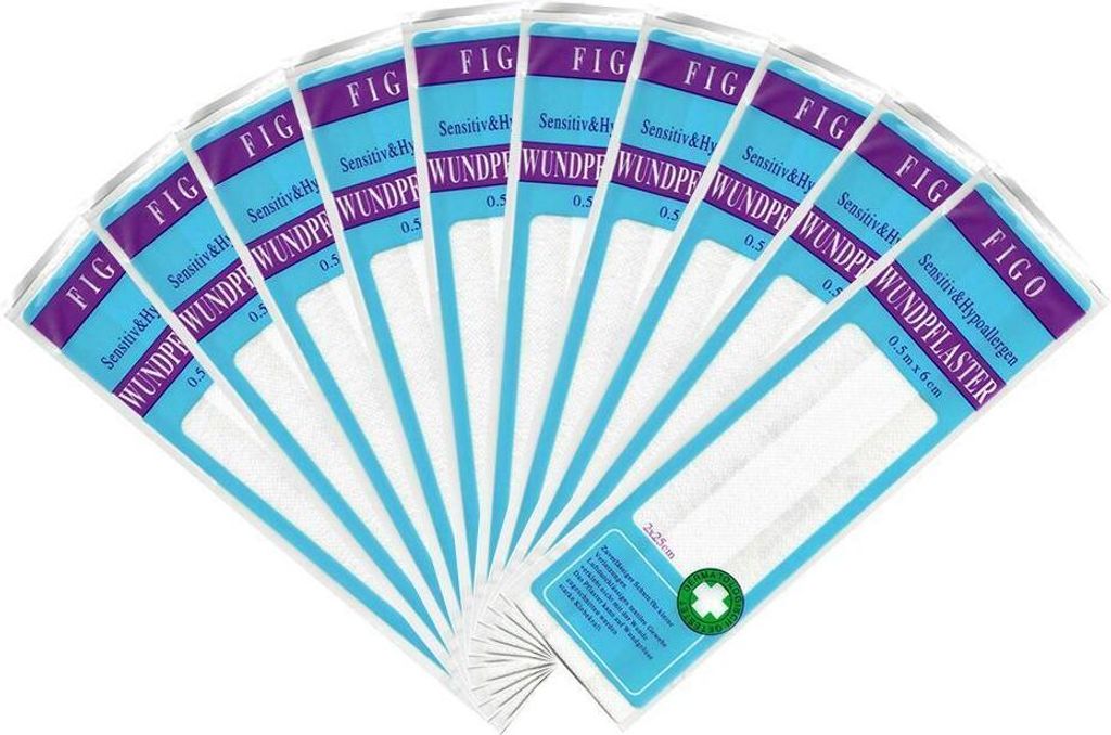 Hautfreundliche Pflasterrolle Sensitiv 5m x 60mm für empfindliche Haut - Latexfreier Wundschnellverband zuschneidbar kleine Wunden schützen