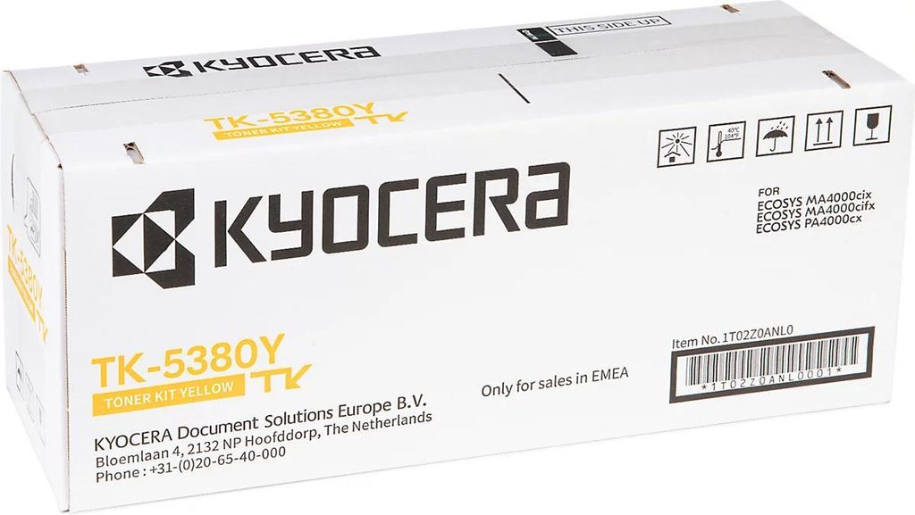 Kyocera TK 5380Y - jaune - original - cartouche de toner Image du produit 