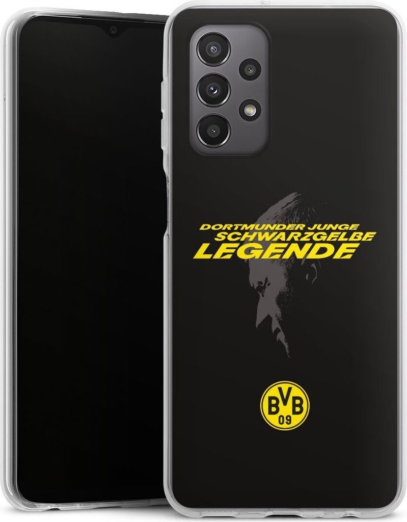 DeinDesign Handyhülle für Samsung Galaxy A23 5G Silikon Hülle Case Smartphone Schutzhülle BVB Borussia Dortmund Marco Reus