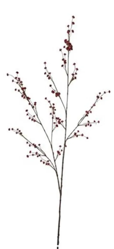 Branche artificielle cerisier en plâtre 115 cm pour décoration intérieure
