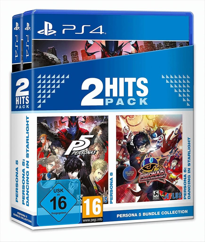 2 Hits Pack Persona 5 + Dancing In The Starlight Day 1 Edition (PlayStation PS4)