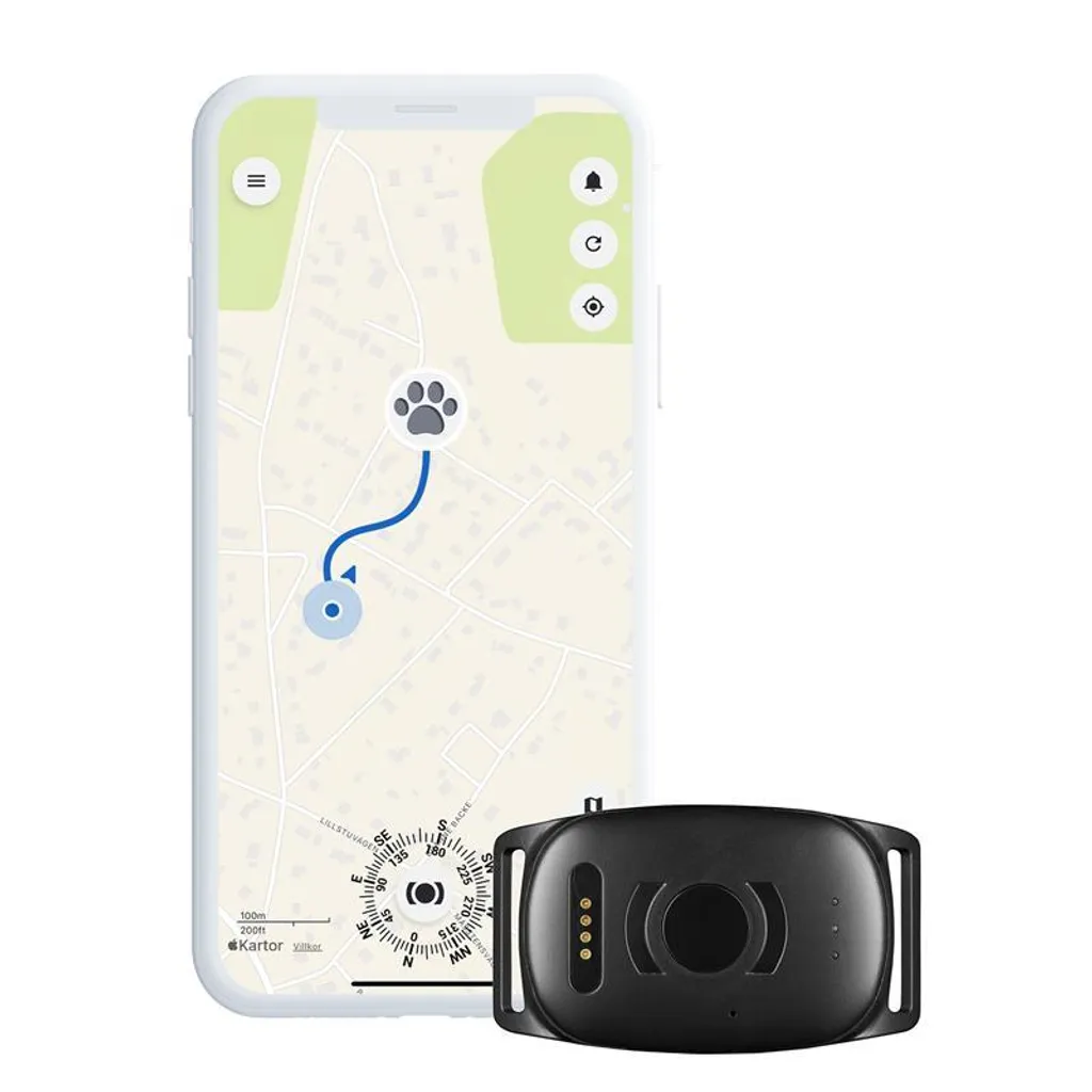 Traceur GPS Atto Pro pour Petit Chien et Chat - Collier de Sécurité Connecté
