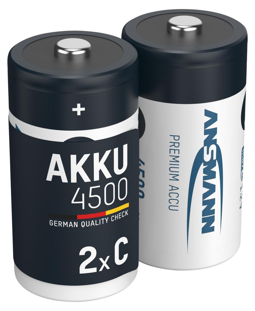 ANSMANN Akku C 4500mAh Baby NiMH 1,2V – 1000x Produktbild 