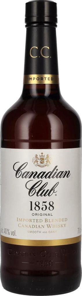 Canadian Club Blended Canadian Whisky 40% Vol. 0,7l Image du produit 