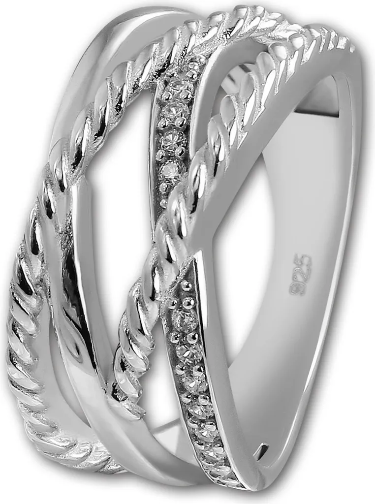 Bague Femme en Argent 925 SilverDream Taille 54 Bijoux Authentiques Chic