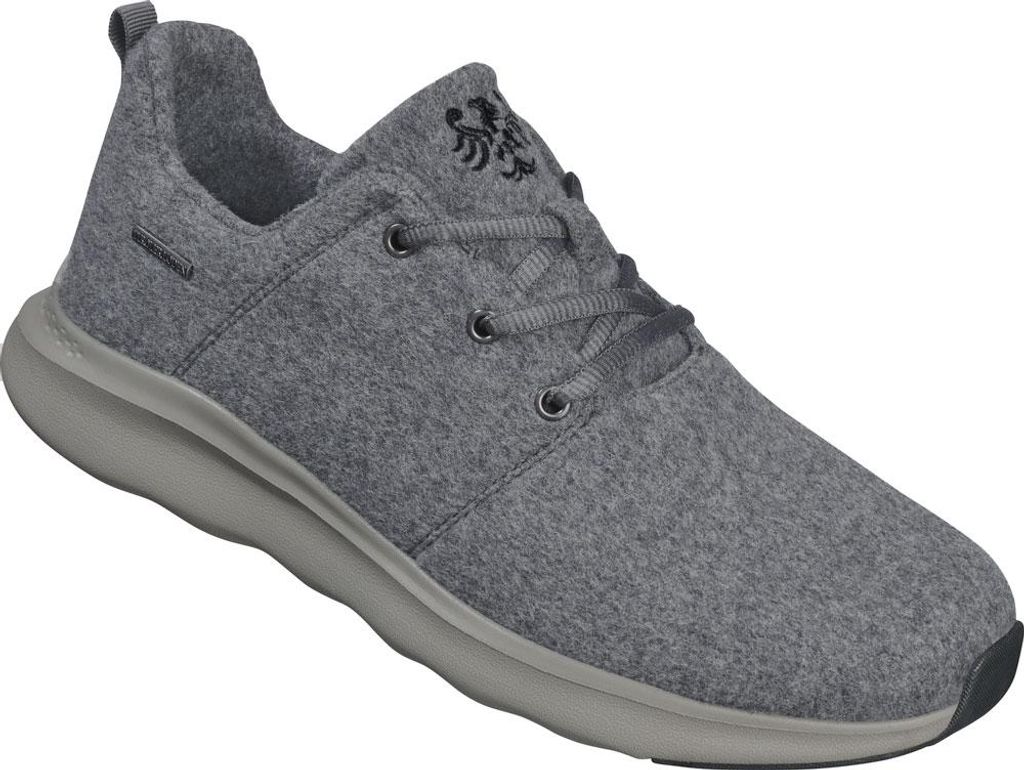 Tiroler Loden Merino-Sneaker uni, antibakteriell und geruchsneutral
