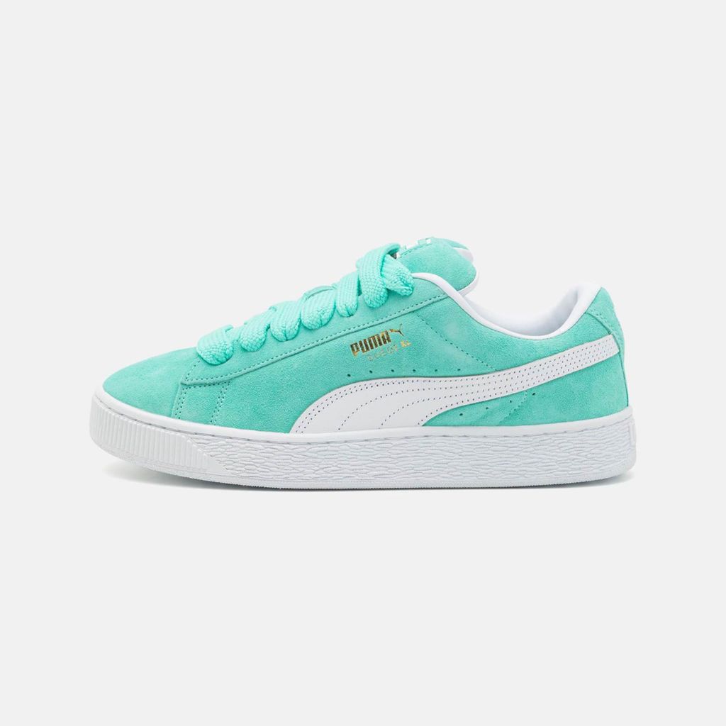 PUMA Wildlederschuhe, EU 46, Sneaker, Mint Grün, stylischer Komfort für jeden Anlass.