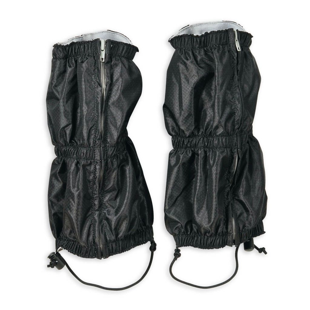 Gaiter 210 HD short light – leichte & robuste Outdoor-Gamaschen, Farbe:black