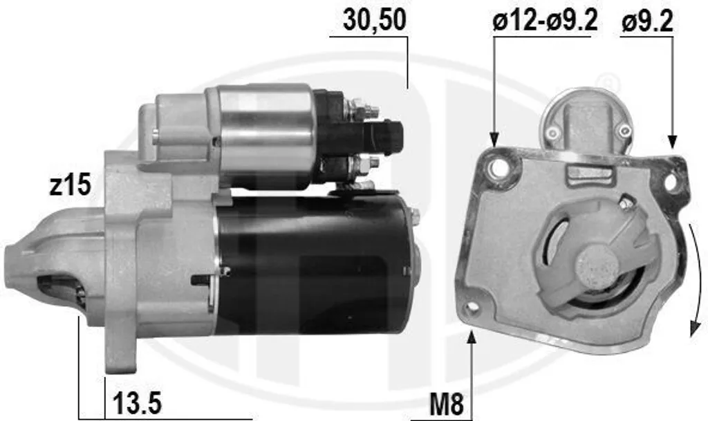 Réparer Panne Démarrage C3 III et Peugeot 5008 - Démarreur 1614016380