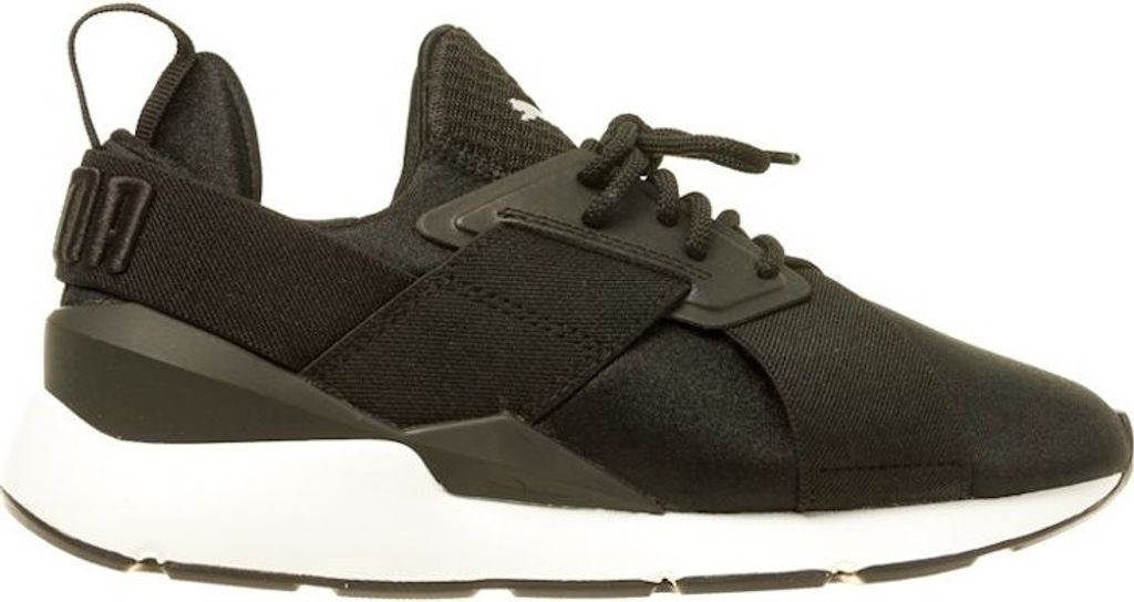 Puma Damenschuhe Muse Satin EP Wn's Schwarz 365534 03 37 Produktbild 