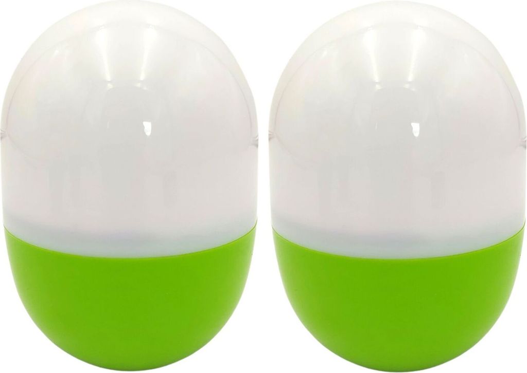 2x Dreh Dir Licht 2.0 Grün 12,5cm Nachtlicht Campinglampe Taschenlampe Leselampe