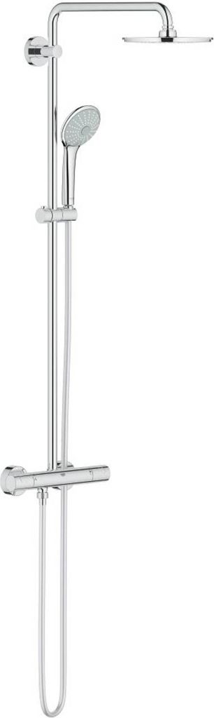 Grohe Euphoria Duschsystem mit Cosmopolitan 210 Metall-Kopfbrause, 27964000