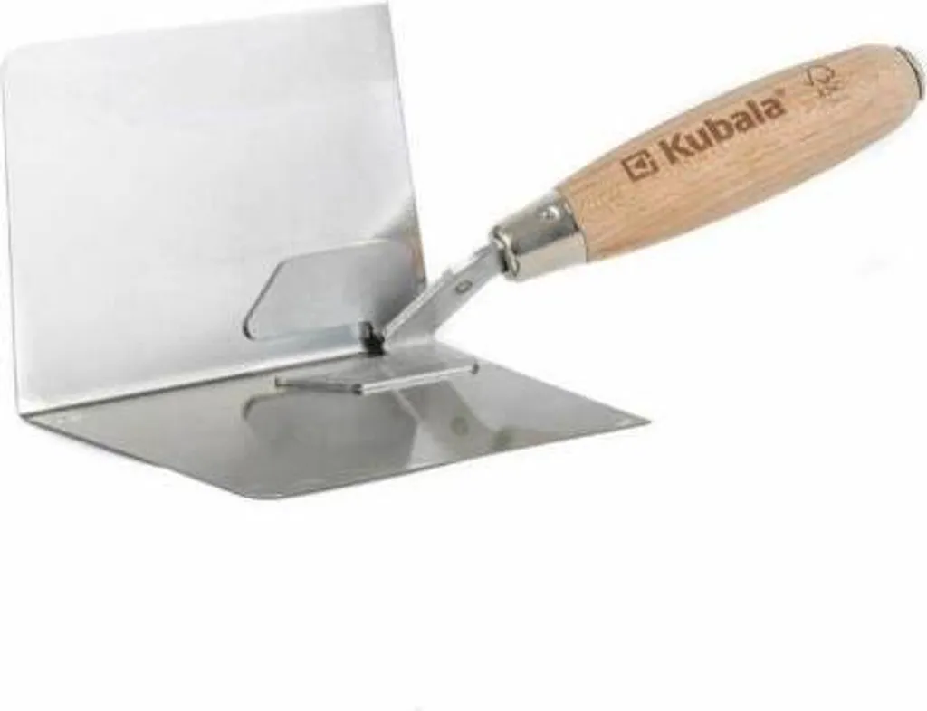 Cazzuola Inox Kubala Angolo Interno 9 - Per Rasature Senza Segni