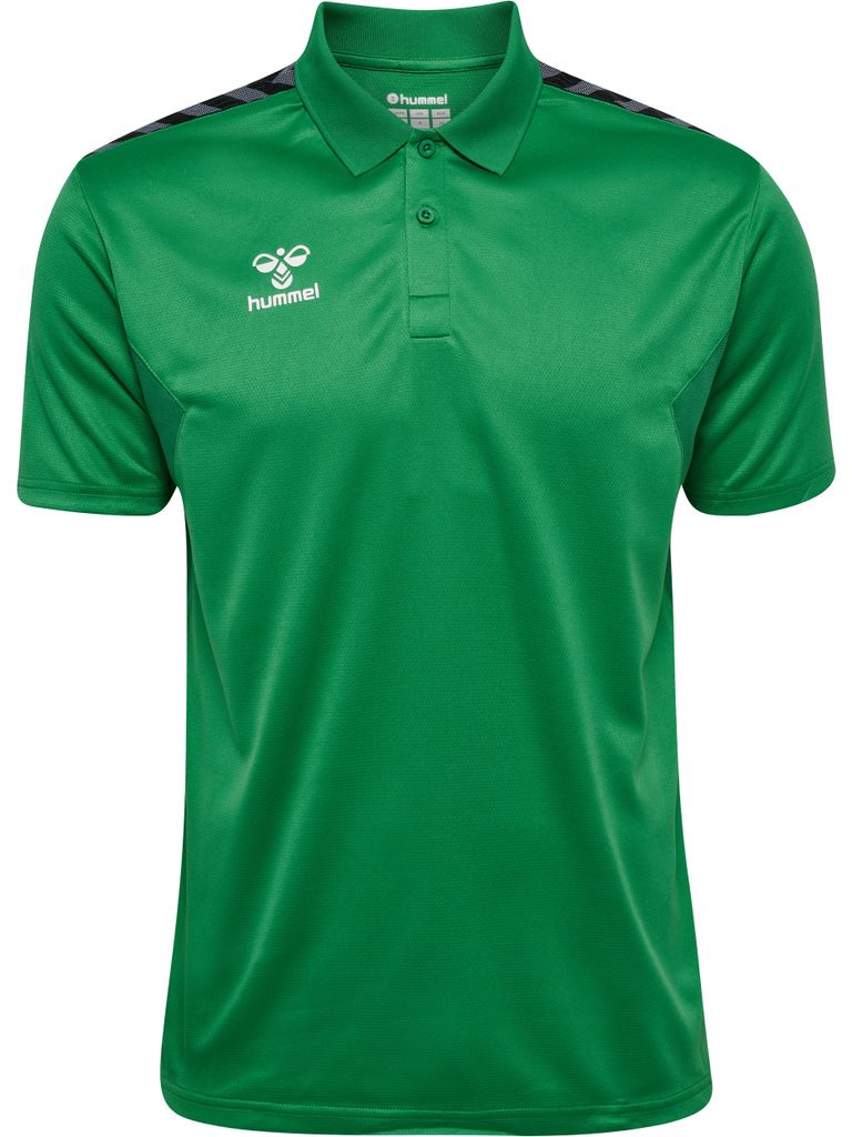 Hummel Authentic Functional Polo, grün, XL, Unisex,Damen,Herren