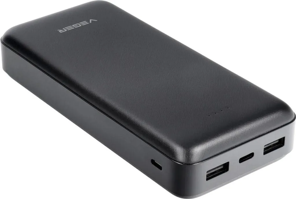 Batterie Externe VEGER A20 20000mAh Noir W2015 - Charge Rapide USB-C