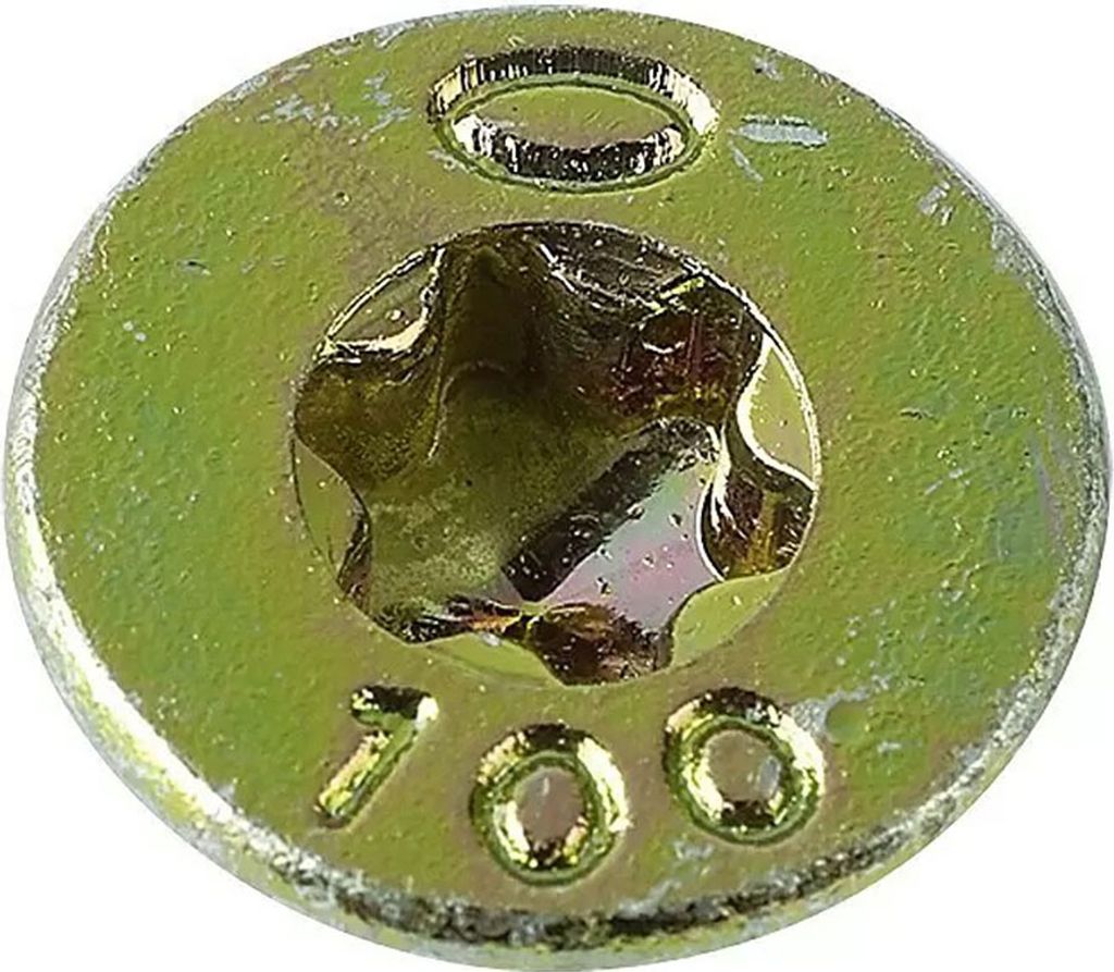 TX Holzbearbeitungsschraube, Senkkopf, TX für TORX-Antriebe, 25 Stück