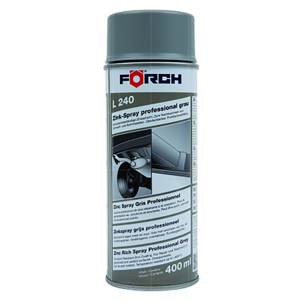 FÖRCH L240 Zinkspray Professional Grau 0.4 Liter