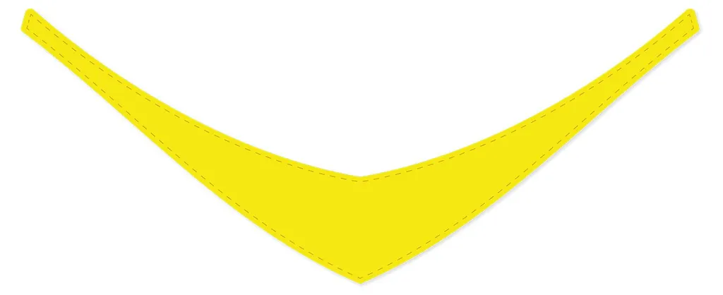 Petite Écharpe Jaune en Maille - Vêtement Adapté pour Ours en Peluche