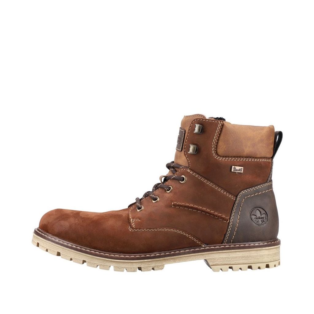 Rieker Boot - Braun Veloursleder Größe: 45 Normal Produktbild 