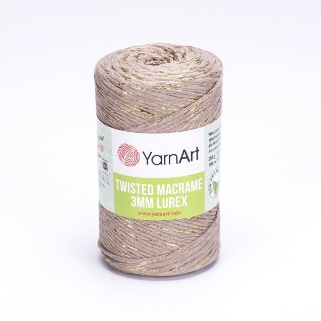 Sznurek YarnArt Twisted Macrame Polyester 3mm 768 / ciemny Zdjęcie produktu 