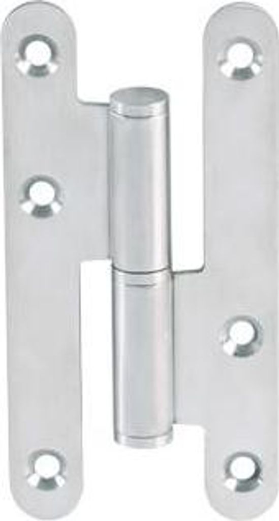 Edelstahlband - 110x55x2.5 mm rundes Ende flacher Knoten - rechts - LTPML110X55-304D