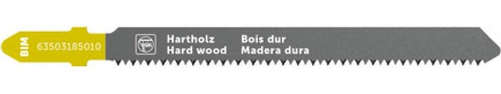 Fein Stichsägeblatt für Hartholz BIM 75 T1.5 HW SC – 5 Stück