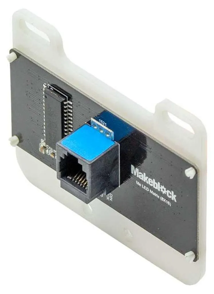 Module LED 8x16 Makeblock V1 - Finis les Câblages Complexes en 5V RJ25