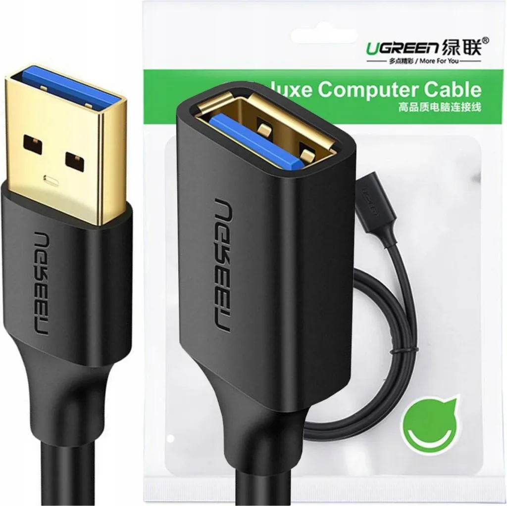 Ugreen Prolunga USB 3.0 per Gaming 0.5m - Zero Lag per Controller e VR