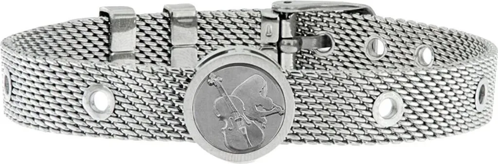 Bracciale unisex Violinist Talent Jewels TJA-4-09-03-1-235 Colore argento