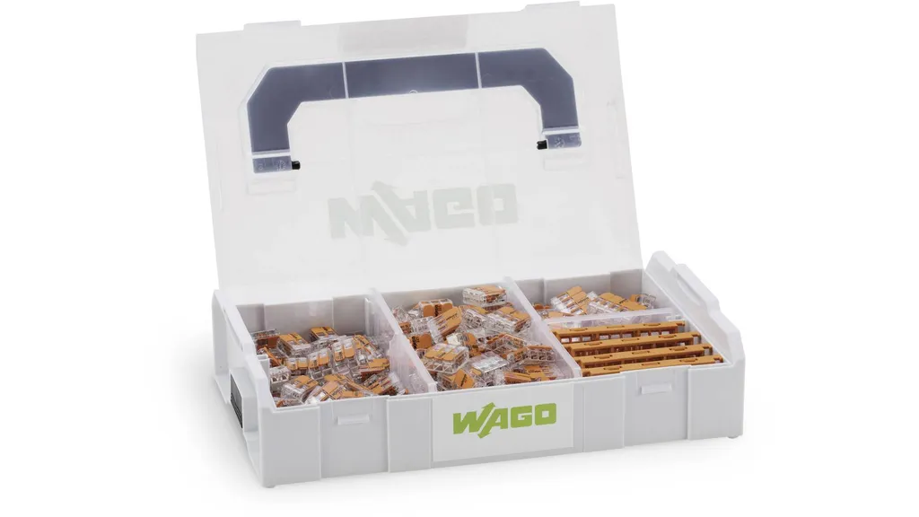 WAGO 887-952 L-BOXX Mini Coffret Assortiment Bornes de Connexion 221