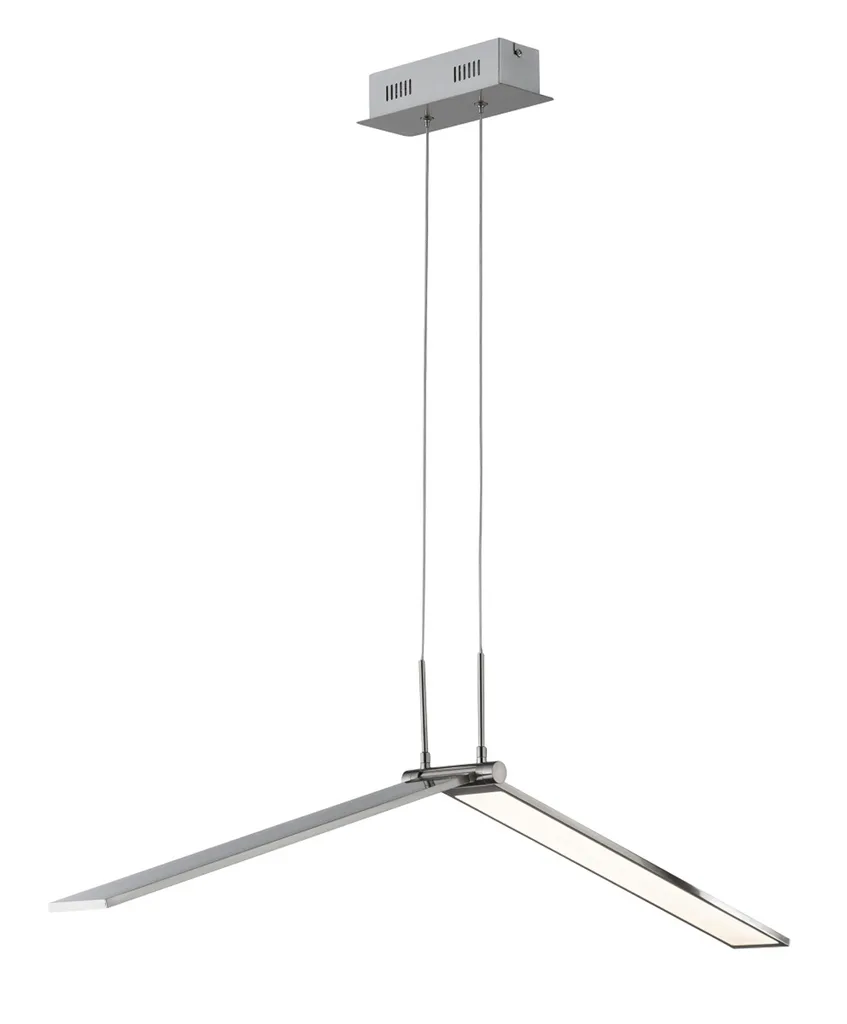 Luminaire suspendu Livia WOFI pour supprimer les zones d'ombre salon
