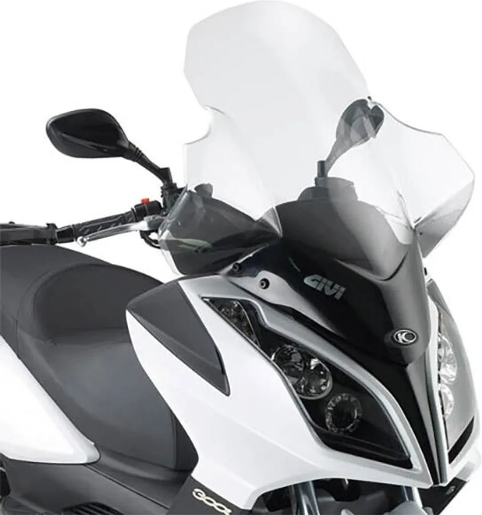 Pare-brise transparent GIVI D294STG pour protection contre le vent moto